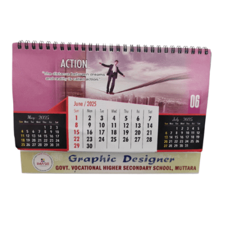 Personalized Table Top Calendar